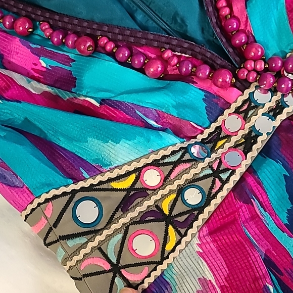 Mirrors on Waist Party Dress - Picture 3 of 7